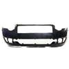 Aftermarket PARAURTI ANTERIORE PER FIAT STRADA TREKKING DAL 2012 NERO CON FORI PARAFANGHINI