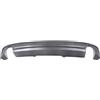 Aftermarket SPOILER PARAURTI POSTERIORE PER AUDI A4 S-LINE 2015-2018 C/DOPPIO SCARICO GRIGIO