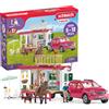 Schleich HORSE CLUB 72205, Fattoria, Campeggio, Cavalli, 5 anni, Multicolore
