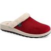 Fly Flot | Bio Style Woman, Pantofole Donna con Bordo in Ecopelliccia, Ciabatta con Tomaia in Velluto, Sottopiede in Microfibra Antishock