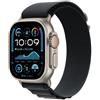 Apple Watch Ultra 2 (2023) GPS + Cellular 49 mm - Titanio Titanio naturale - Alpine loop Nero - refurbished