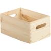 Cassettone in pino senza coperchio 30x20x14 cm