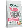 Oasy Monoprotein Formula Adult Light in Fat Sterilized al Salmone Crocchette per Cani 10 kg
