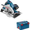 Bosch Professional Sega circolare portatile GKS 65 GCE (incluso adattatore di estrazione, chiave a brugola SW 5, 1x lama circolare, L-BOXX 238)