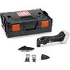 FEIN MULTIMASTER a batteria AMM 500 Plus BLACK EDITION Bare Tool | ll potente MultiTool con 18 accessori. Perfettamente organizzato grazie alla BLACK EDITION. Senza batterie/ c.batteria