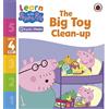 Ladybird Learn with Peppa Phonics Level 4 Book 1 The Big Toy Clean-up (Phonics Reader)