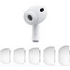 Apple AirPods Pro 3 (lato destro) + 5 paia di auricolari Apple - Auricolari di ricambio (modello A3063) - Singolo AirPod (solo lato destro) con istruzioni YouPods incluse