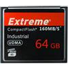 Merkloos Schede di memoria CompactFlash - Scheda di memoria CF da 64 GB - Qualità industriale - Compatibile con Canon EOS Rebel - Ideale per video 4K e Full HD