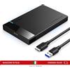 Box Esterno Hard Disk 2.5 USB 3.0 UASP 5Gbps Custodia SSD SATA per PC ✅....
