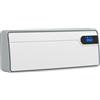 HOMCOM Termoventilatore da Parete 2000W Ceramica con Telecomando e WiFi Bianco | Aosom Italy