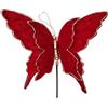 MERCURY PICK FARFALLA VELLUTO ROSSO 95756