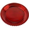 MERCURY VASSOIO TONDO ROSSO IN PLASTICA