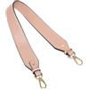 ZacLAy Manici per Borse in Pelle Tracolla per Borsa A Tracolla Lunga 60Cm Cintura per Borsa di Ricambio con Fibbia in Oro Argento, Rosa, Fibbia d'oro