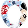 H&H Lulabi Disney Mickey Icon Riduttore WC Soft per Bambini, Seduta Morbida Imbottita, Adattatore Water Universale, +12 Mesi