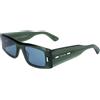 Calvin Klein occhiali da sole unisex CK23537S evergreen 1 St