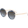 Ana Hickmann occhiali da sole donna HI3052 mottled blue rose gold-colo