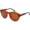 Calvin Klein Jeans occhiali da sole unisex CKJ18503S black orange 1 St