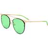 Ana Hickmann occhiali da sole donna HI3042 rose gold-coloured green 1