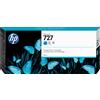 HP Cartuccia inchiostro ciano DesignJet HP 727, 300 ml