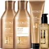 Redken all soft Set (Shampoo 300ml + Conditioner 300ml + Cream 250ml + Oil 100ml)