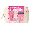 NUXE Kit My Pink Crush (acqua detergente 100 ml + crema-gel 15 ml + maschera 75 ml + olio 10 ml + astuccio)
