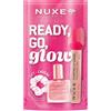 NUXE Pink Glow on the Go (olio 10 ml + siero per le labbra 8 ml + elastico per capelli)