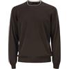 Fay - Maglione Girocollo in Cotone - - Knitwear - Uomo - Marrone