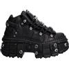 New Rock - Scarpa Wall106 - - Shoes - Donna - Nero