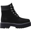 Timberland - Stivale Nero Impermeabile con Lacci - - Shoes - Donna - Nero