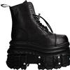 New Rock - Ankle Stivali - - Shoes - Donna - Nero