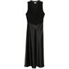 Liu Jo - Abito Lungo con Gilet Incorporato - - Dresses - Donna - Nero