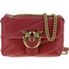 PINKO - Love Baby Puff Shoulder Bag - - Bags - Donna - Rosso