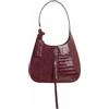 John Richmond - Borsa a Spalla Bi-Materiale con Stampa Coccodrillo - - Bags - Donna - Rosso