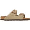 Birkenstock - Arizona Soft Footbed Narrow Fit - - Shoes - Uomo - Beige
