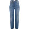 Elisabetta Franchi - Jeans Balloon con Lucchetto Gioiello - - Jeans - Donna - Blu