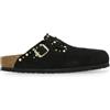Birkenstock - Boston Rivet Narrow Fit - - Shoes - Donna - Nero