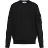 Stone Island - Logo Patch Sweatshirt - - Sweatshirts & Hoodies - Uomo - Nero