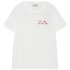 MC2 Saint Barth - T-shirt Emilie Walking Red Flag - - Tops - Donna - Bianco