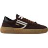 Puraai - Sneakers in Camoscio Marrone con Dettagli in Crema - - Shoes - Uomo - Marrone
