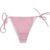 MC2 Saint Barth - Costume da bagno rosa a righe - - Swimwear - Donna - Rosa