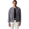Karl Lagerfeld - Giacca Zip in Denim - - Sweatshirts & Hoodies - Uomo - Blu