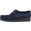 Clarks - Wallabeeevosh Suede - - Shoes - Donna - Blu