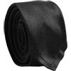 Dolce & Gabbana - Cravatta Classica Regolabile in Seta Raso - - Accessories - Uomo - Nero