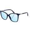 Swarovski - Occhiali da sole ovali Granate con lenti sfumate viola - - Accessories - Donna - Blu