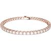 Swarovski - Bracciale Tennis con Cristalli Trasparenti - - Accessories - Donna - Rosa