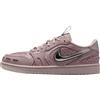 Jordan - The Method of Make Metallic Leather Low Top Basketball Sneakers - - Sport - Donna - Rosa