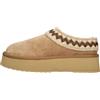 Mou - Platform Clog Suede Leather ST - - Shoes - Donna - Beige