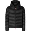 Save The Duck - Giacca Invernale Nera Impermeabile - - Jackets - Uomo - Nero