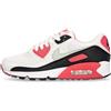 Nike - Air Max 90 Sneaker Basso Bianco/Rosa/Nero - - Sport - Donna - Multicolore
