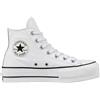 Converse - Chuck Taylor All Star Lift Sneakers in Pelle - - Shoes - Donna - Bianco